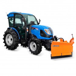 LS Tractor MT3.50 MEC 4x4 - 47 HP / CAB with air conditioning + Vario 180 cm arrow snow plow, hydraulic (TUZ) 4FARMER